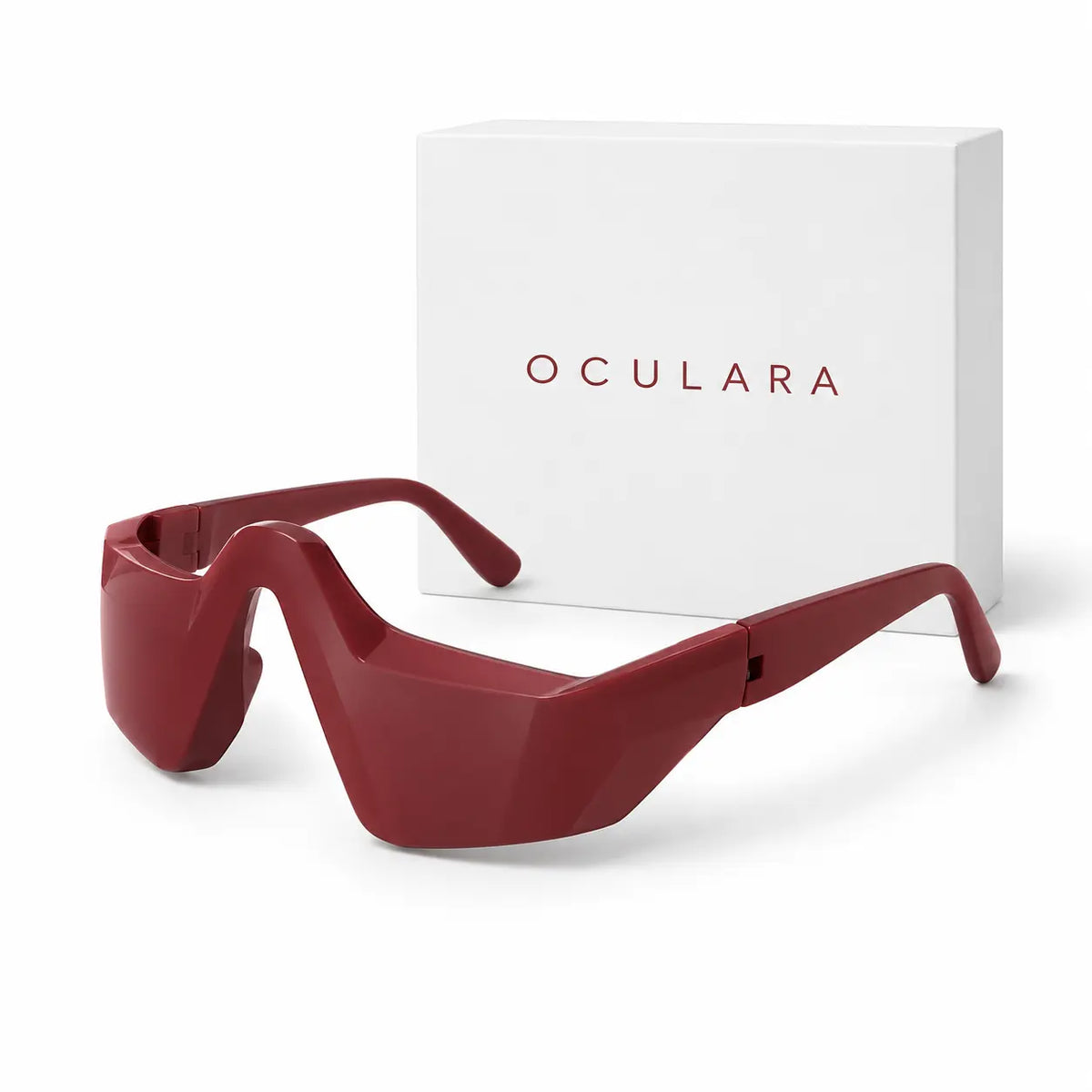 Gafas de luz roja para ojeras y ojos cansados