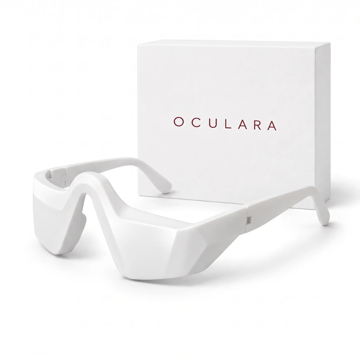 Gafas de luz roja para ojeras y ojos cansados